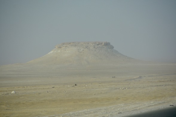 Butte on the part of the planet that is Oman...